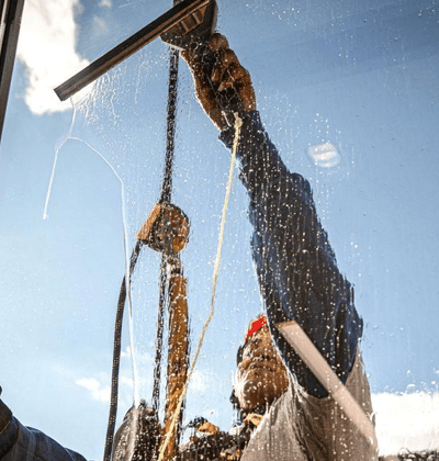 Industrial Rope Access Cleaning